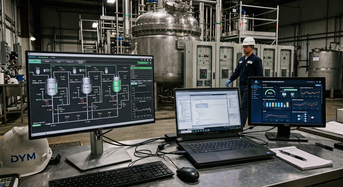 Planta de control industrial DYMSY